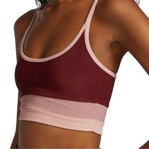NWOT RARE Beach Riot Eva Top in Burgundy Size S